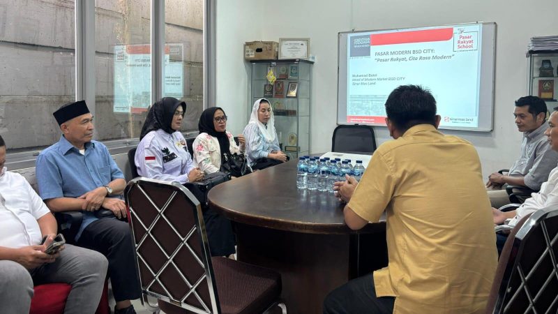 Wakil Wali Kota Palu, Imelda Liliana Muhidin melakukan kunjungan kerja (kunker) ke Pasar Modern Bumi Serpong Damai (BSD) City, Tangerang, Jumat (23/05/2025)/Pemkot Palu