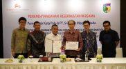 Pemerintah Kota Palu bersama PT Srihapan Mega Persada melaksanakan penandatanganan kesepakatan bersama di Fairmont Hotel Jakarta, Jumat (23/05/2025)/Pemkot Palu