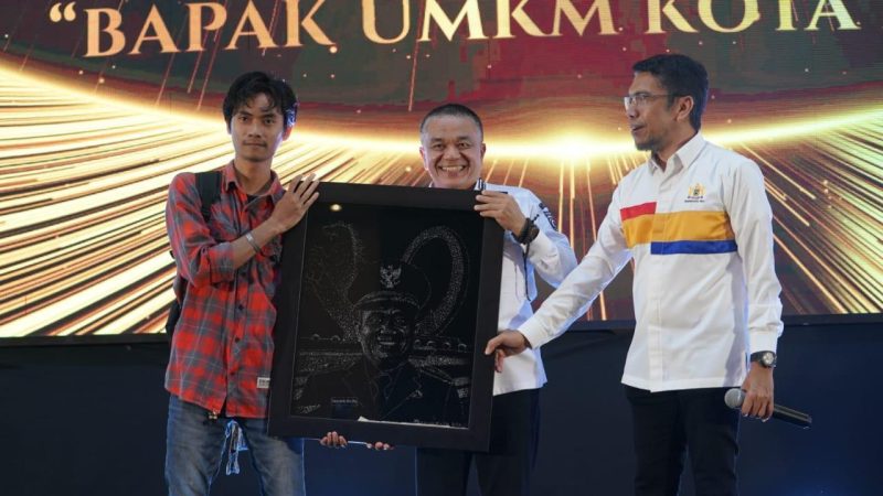 Wali Kota Palu, Hadianto Rasyidmenghadiri acara pelantikan pengurus Kamar Dagang dan Industri (Kadin) Kota Palu periode 2024-2029, Rabu (28/05/2025)/Pemkot Palu
