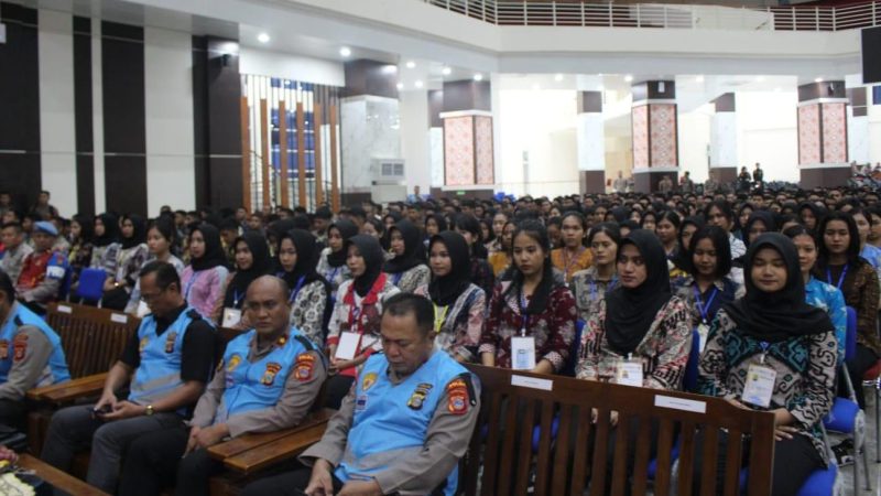 Polda Sulteng menggelar sidang pengumuman menuju pemeriksaan kesehatan (rikkes) tahap II seleksi penerimaan Polri terpadu tahun anggaran 2025, Rabu malam (28/05/2025)/Ist