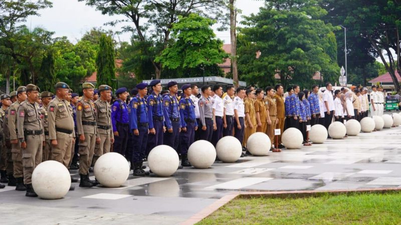 Pemerintah Kota (Pemkot) Palu menggelar upacara peringatan Hari Lahir Pancasila, Senin (02/06/2025)/Pemkot Palu