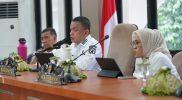 Wali Kota Palu, Hadianto Rasyid menghadiri pemaparan hasil magang ASN lingkup Pemkot Palu, Rabu (18/06/2025). (Sumber: Pemkot Palu)