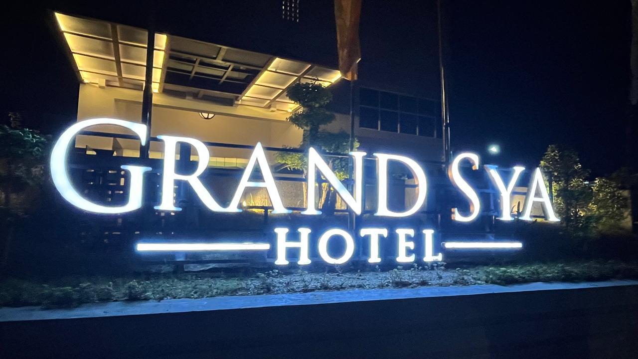Tampak depan Grand Sya Hotel. (Sumber: Fandy/hariansulteng.com)
