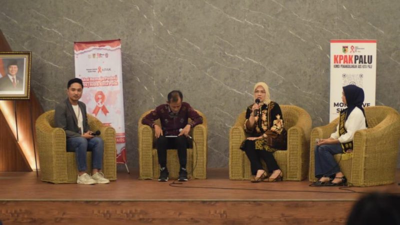 GenRe dan KPA Kota Palu gelar dialog interaktif Aksi Remaja Peduli HIV/AIDS, Sabtu (28/6/2025). (Sumber: Pemkot Palu)