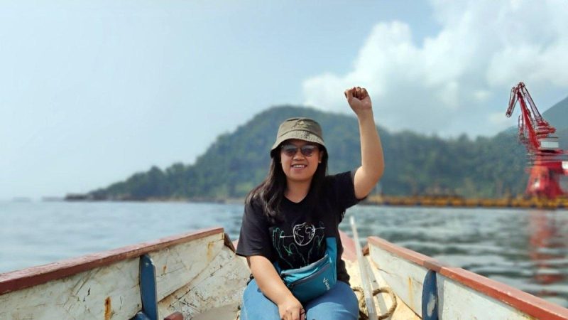 Stevi Rasinta dari Perempuan Mahardhika Palu (Sumber: Dokumentasi pribadi)