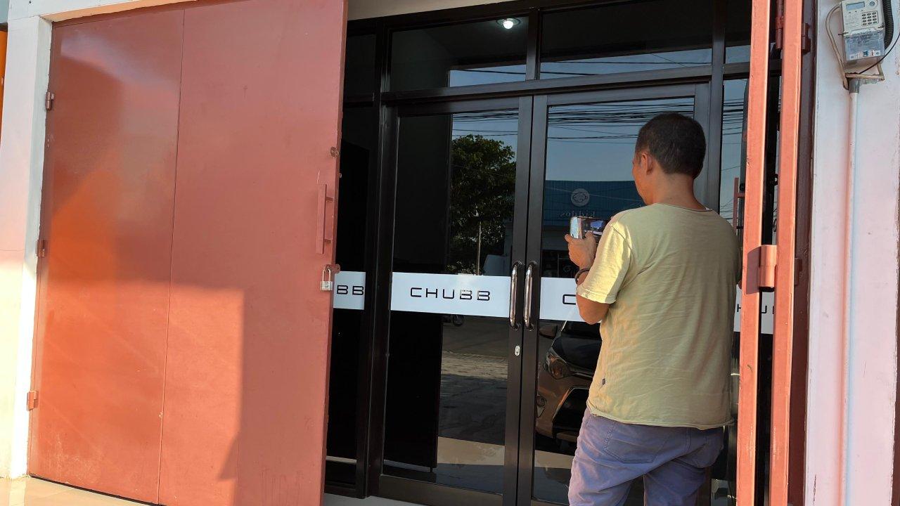 Kantor pemasaran PT Chubb Life Insurance Indonesia di Jalan Basuki Rahmat, Palu (Sumber: Fandy)