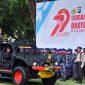 Kapolda Sulteng, Irjen Agus Nugroho, memimpin upacara peringatan HUT Bhayangkara ke-79 di halaman Kantor Gubernur Sulteng, 1 Juli 2025). (Sumber: Humas Polda Sulteng)