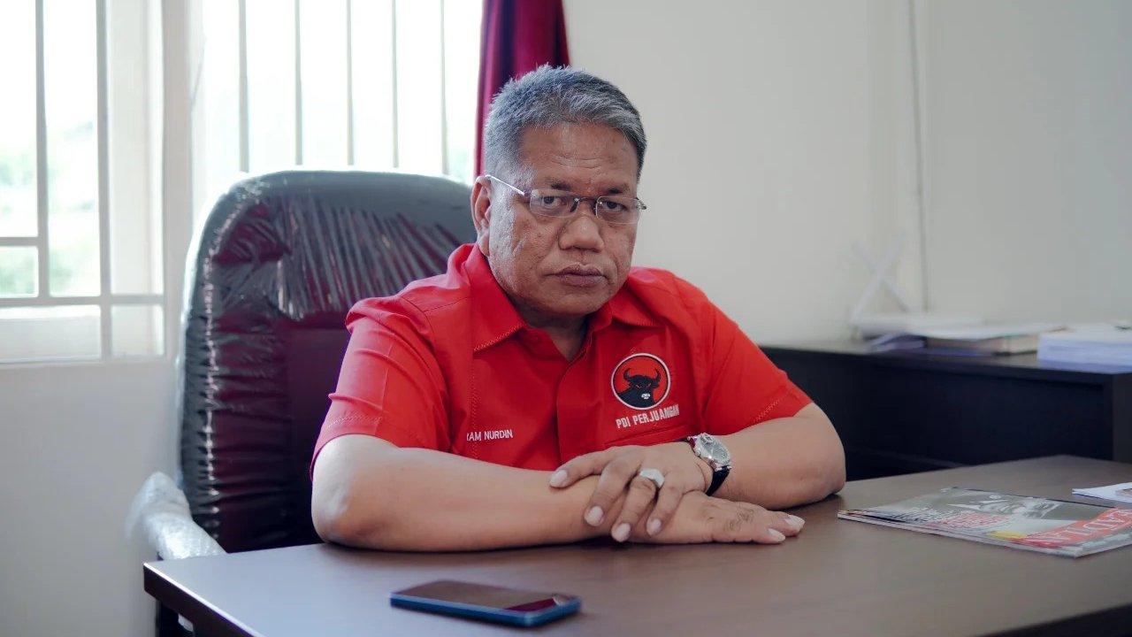Ketua PDI Perjuangan Sulteng Muharram Nurdin (Foto: Moh. Rifky)