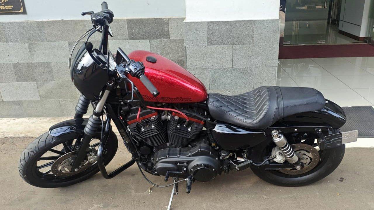 Motor gede milik Risharyudi Triwibowo yang disita KPK (Sumber: Istimewa)