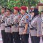 Polresta Palu menggelar acara sertijab sejumlah pejabat baru, Selasa (5/8/2025). (Foto: Istimewa)