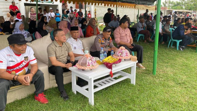 Hadianto Rasyid menghadiri laga final Piala Asprov Cup II 2025, Minggu (24/8/2025). (Foto: Istimewa)