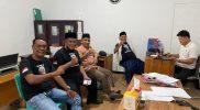 Ketua PB Alkhairaat, Husen Habibu mendatangi Ditressiber Polda Sulteng, Rabu (17/9/2025). (Foto: Istimewa)