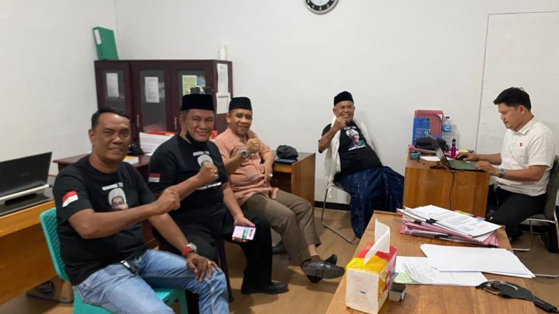 Ketua PB Alkhairaat, Husen Habibu mendatangi Ditressiber Polda Sulteng, Rabu (17/9/2025). (Foto: Istimewa)