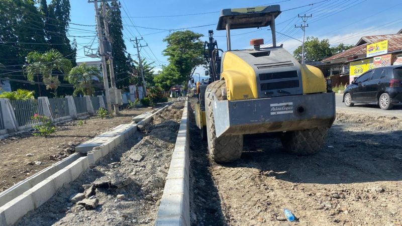 PT Bumi Duta Persada menggarap proyek rehabilitasi dan rekonstruksi ruas jalan di Palu. (Foto: Istimewa)