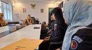 Wakil Wali Kota Palu, Imelda Liliana Muhidin menerima kunjunga jajaran Bawaslu Kota Palu, Senin (20/10/2025). (Foto: Pemkot Palu)