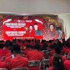 PDI Perjuangan Sulteng menggelar Konferensi Daerah (Konferda) dan Konferensi Cabang (Konfercab) ke-VI, Kamis (13/11/2025). (Foto: hariansulteng.com)