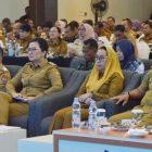 Wakil Wali Kota Palu, Imelda Liliana Muhidin menghadiri rapat koordinasi dan evaluasi program Asta Cita Presiden dan Wakil Presiden RI di wilayah Sulawesi Tengah, Senin (17/11/2025). (Foto: Pemkot Palu)