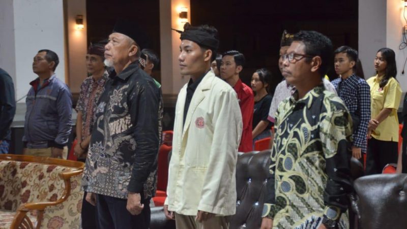 Asisten Bidang Pemerintahan dan Kesra Setda Kota Palu, Usman menghadiri MPAB C KMHDI Kota Palu, Jumat (12/12/2025). (Foto: Pemkot Palu)