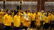 Imelda Liliana Muhidin menghadiri sekaligus membuka Musda VII Golkar Kota Palu, Kamis (18/12/2025). (Foto: Pemkot Palu)