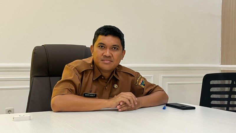 Plt Kepala Diskominfosantik Sulteng, Wahyu Agus Pratama. (Foto: hariansulteng.com)