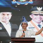 Gubernur Sulteng, Anwar Hafid saat menghadiri pelantikan pengurus Kadin Parimo beberapa waktu lalu. (Foto: Istimewa)