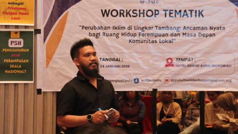 Koordinator Jatam Sulteng, Moh Taufik. (Foto: Istimewa)