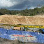 Garis polisi terpasang di lokasi PETI di Kota Palu. (Foto: Istimewa)