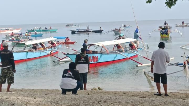 Sebanyak 228 peserta meramaikan DPD PSI Poso Fishing Tournament 2026, Sabtu (30/5/2026). (Foto: Istimewa)