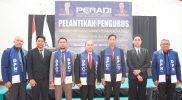 DPN Perhimpunan Advokat Indonesia (Peradi) melantik DPC Peradi Kota Palu, Selasa (2/6/2026). (Foto: Istimewa)