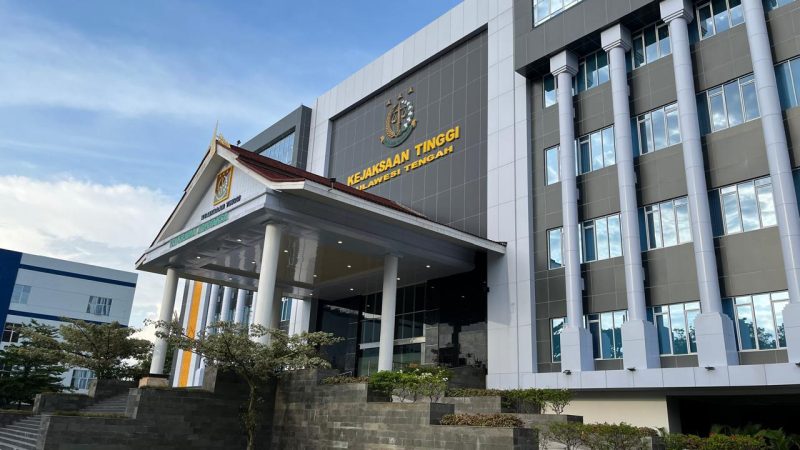 Kantor Kejati Sulteng di Jalan Sam Ratulangi, Kota Palu. (Foto: hariansulteng.com)