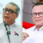 Ketua Harian PSI, Ahmad Ali (kiri) dan Ketua PSI Sulteng, Agus Lamakarate (kanan). (Foto: Istimewa)