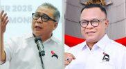 Ketua Harian PSI, Ahmad Ali (kiri) dan Ketua PSI Sulteng, Agus Lamakarate (kanan). (Foto: Istimewa)