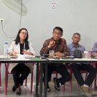 Tim kuasa hukum Mohamad Rizal Intjenae menggelar jumpa pers menanggapi somasi Mohamad Irwan Lapatta, Kamis (2/7/2026). (Foto: hariansulteng.com)