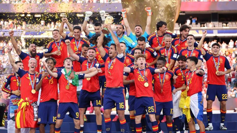 Spanyol meraih juara Piala Dunia 2026. (Foto: FIFA)