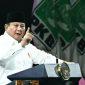 Presiden Prabowo Subianto memberikan sambutan di acara Harlah ke-28 PKB, Kamis (23/7/2026). (Foto: presidenri.go.id)