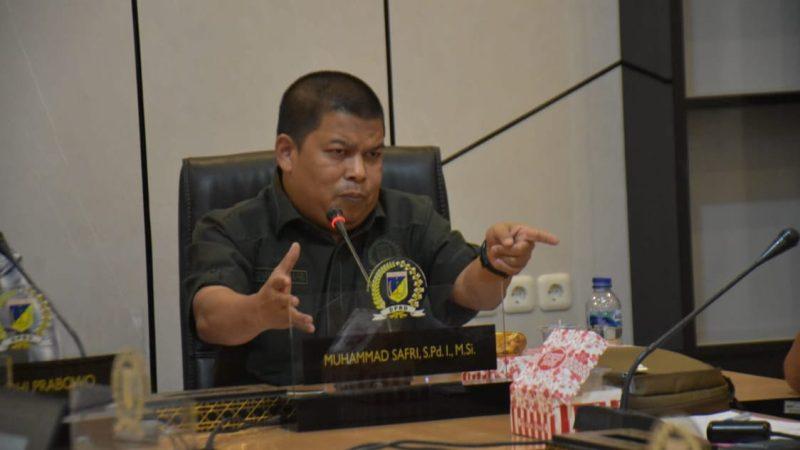 Sekretaris Komisi III DPRD Sulteng, Muhammad Safri. (Foto: Istimewa)