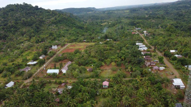 Kaki Gunung Tompotika di Kabupaten Banggai kini menghadapi ancaman dari rencana kegiatan pertambangan nikel. (Foto: Istimewa)