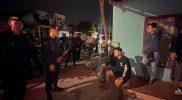 Brimob Polda Sulawesi Tengah (Sulteng) mengerahkan 70 personel untuk patroli di seputaran Jembatan Lalove, Kota Palu, Minggu (23/8/2026). (Foto: Istimewa)