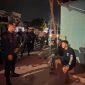 Brimob Polda Sulawesi Tengah (Sulteng) mengerahkan 70 personel untuk patroli di seputaran Jembatan Lalove, Kota Palu, Minggu (23/8/2026). (Foto: Istimewa)