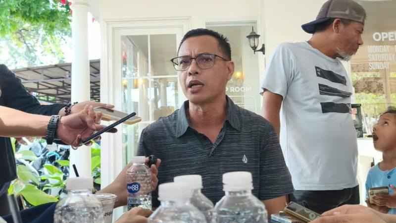 Anggota DPRD Morut dari Fraksi Golkar, Yaristan Palesa bersilaturahmi dengan sejumlah jurnalis di Kota Palu, Selasa (25/8/2026).(Foto: Istimewa)