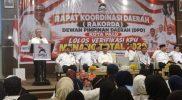 Ketua Harian PSI, Ahmad Ali membuka rakorda PSI Kota Palu, Selasa (16/9/2026). (Foto: Istimewa)