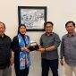 Pengurus AMSI Sulteng menerima kunjungan manajemen PT IMIP, Selasa (22/9/2026). (Foto: Istimewa)