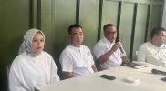DPW Sulteng menggelar jumpa pers, Senin (28/9/2026). (Foto: hariansulteng.com)